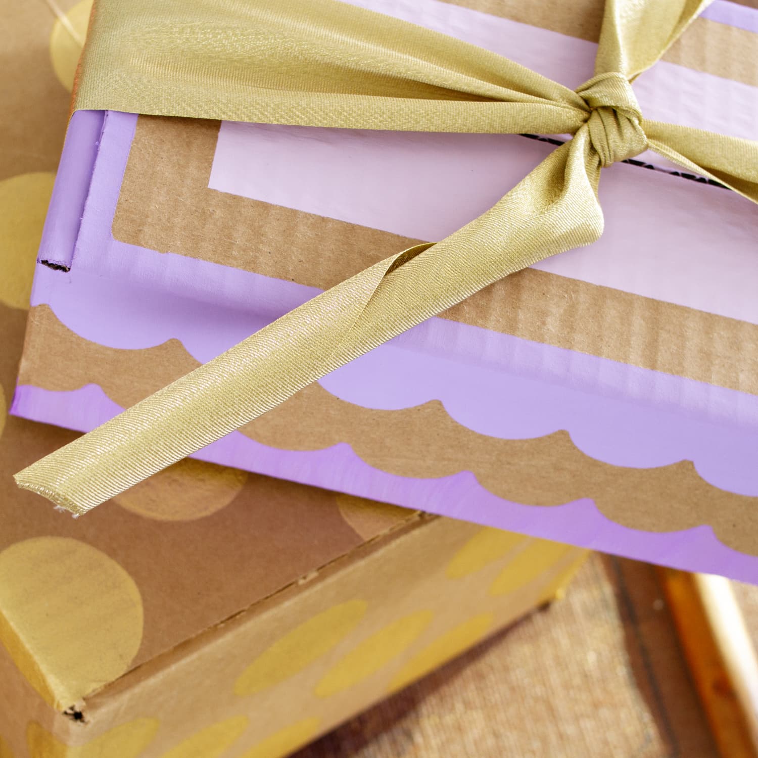 How to Give Gifts in Cardboard Shipping Boxes Apartment Therapy